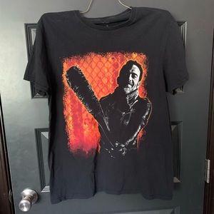 Men’s medium The Walking Dead Negan shirt, lightly worn